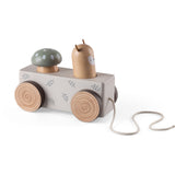 Sebra Woodland Pop-Up Pull-Along Leketøy Wooden Fsc™️ 100%
