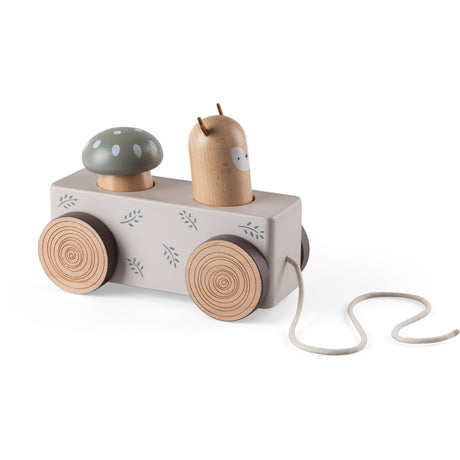 Sebra Woodland Pop-Up Pull-Along Leketøy Wooden Fsc™️ 100%