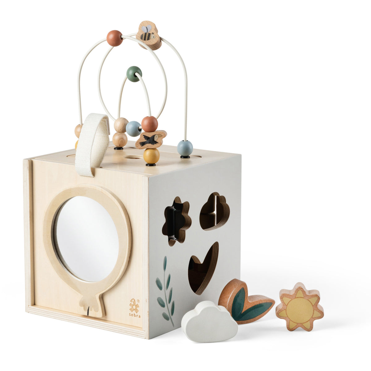 Sebra World Of Sebra Motor Skills Leg Box Wooden Fsc™️ 100%