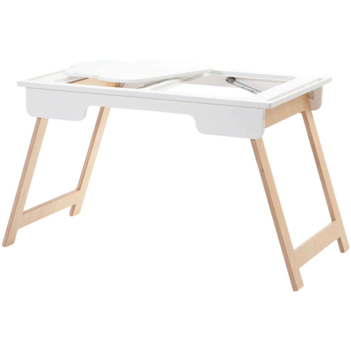 Duck Woodworks White Sensory Table Med 2 Boxes Included
