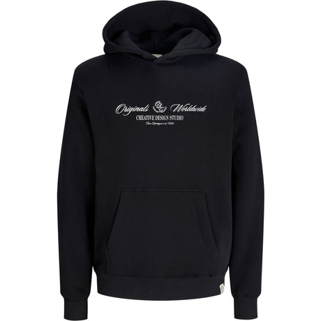 Jack & Jones Junior Black Jortoronto Hd Front Sweat Hette Bf Jnr