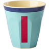 Rice Melamin Kopp Med The Letter I - Vintage - Mint - Medium - 250 Ml