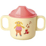 Rice Melamin 2 Handle Baby Kopp Med Pink Musikk Band Print - 250 Ml