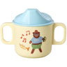 Rice Melamin 2 Handle Baby Kopp Med Blue Musikk Band Print - 250 Ml