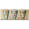 Rice Melamin Kids Kopp Med Blue Musikk Band Print - Small - 6 Pakke - 160 Ml