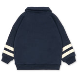 Konges Sløjd Navy Blazer Loupy Half Zip Polo Ocs