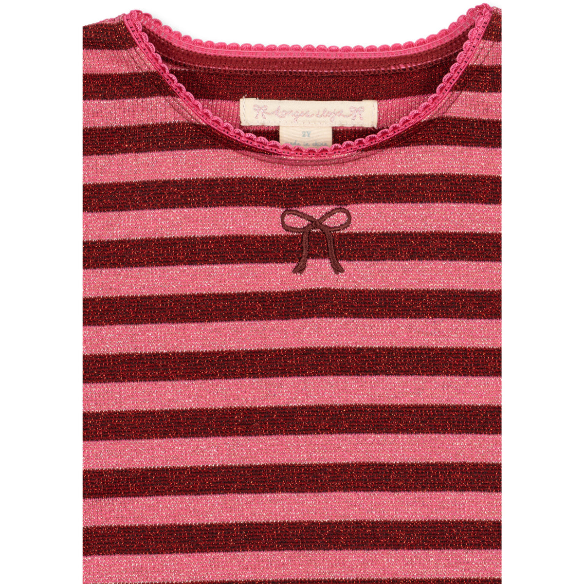 Konges Sløjd Pinky Stripe Roli Stripe Bluse Ocs