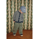Konges Sløjd Blue Stripe Billi Strikk Cardigan