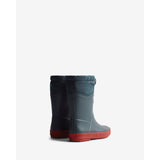 Hunter Navy/Military Red Kids First Insulated Nylon Støvler