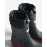 Hunter Navy/Military Red Kids First Insulated Nylon Støvler