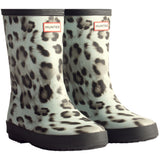 Hunter Snow Leopard/Black Kids First Insulated Snow Leopard Støvler
