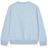 Mads Nørgaard Light Blue Melange Sonar Peace Collegegenser