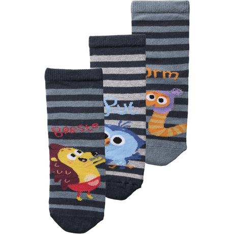 Name It Ombre Blue Nmmadyl Borste 3-Pakning Strømper Dr