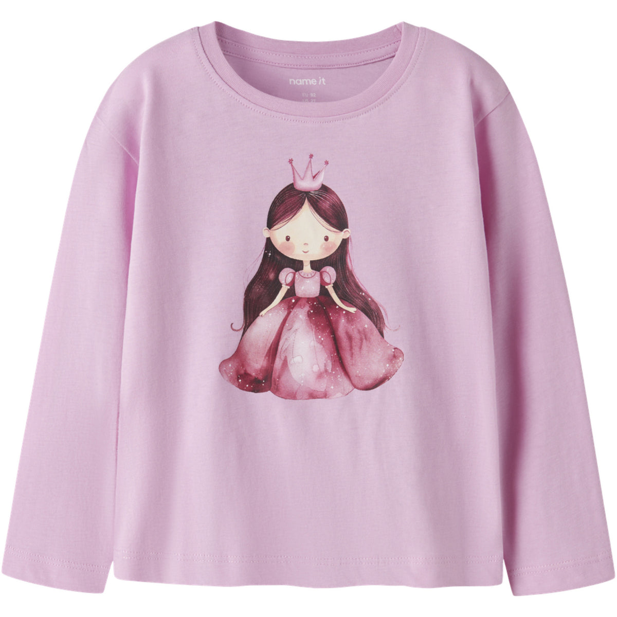 Name It Full Blooming Pink Pink Princess Nmfvotea Ls Nreg Topp