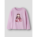 Name It Full Blooming Pink Pink Princess Nmfvotea Ls Nreg Topp
