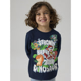 Name It Navy Blazer Nmmjik Paw Ls Nreg Topp Box Noos Cplgm