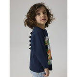 Name It Navy Blazer Nmmjik Paw Ls Nreg Topp Box Noos Cplgm