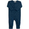 Joha Dark Blue Natt Drakt Med 2In1 Foot