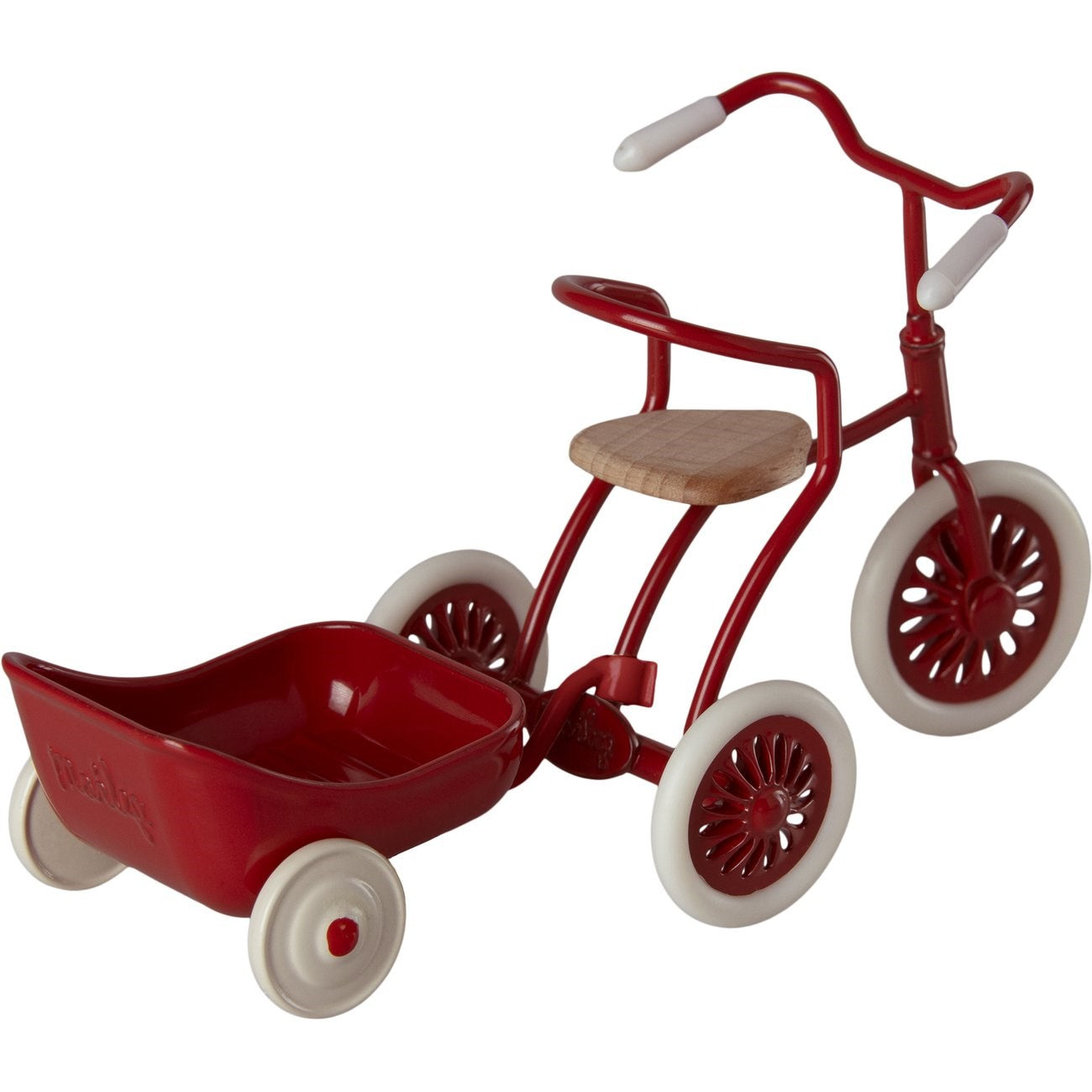 Maileg Tricycle Hanger, Mouse - Red 2