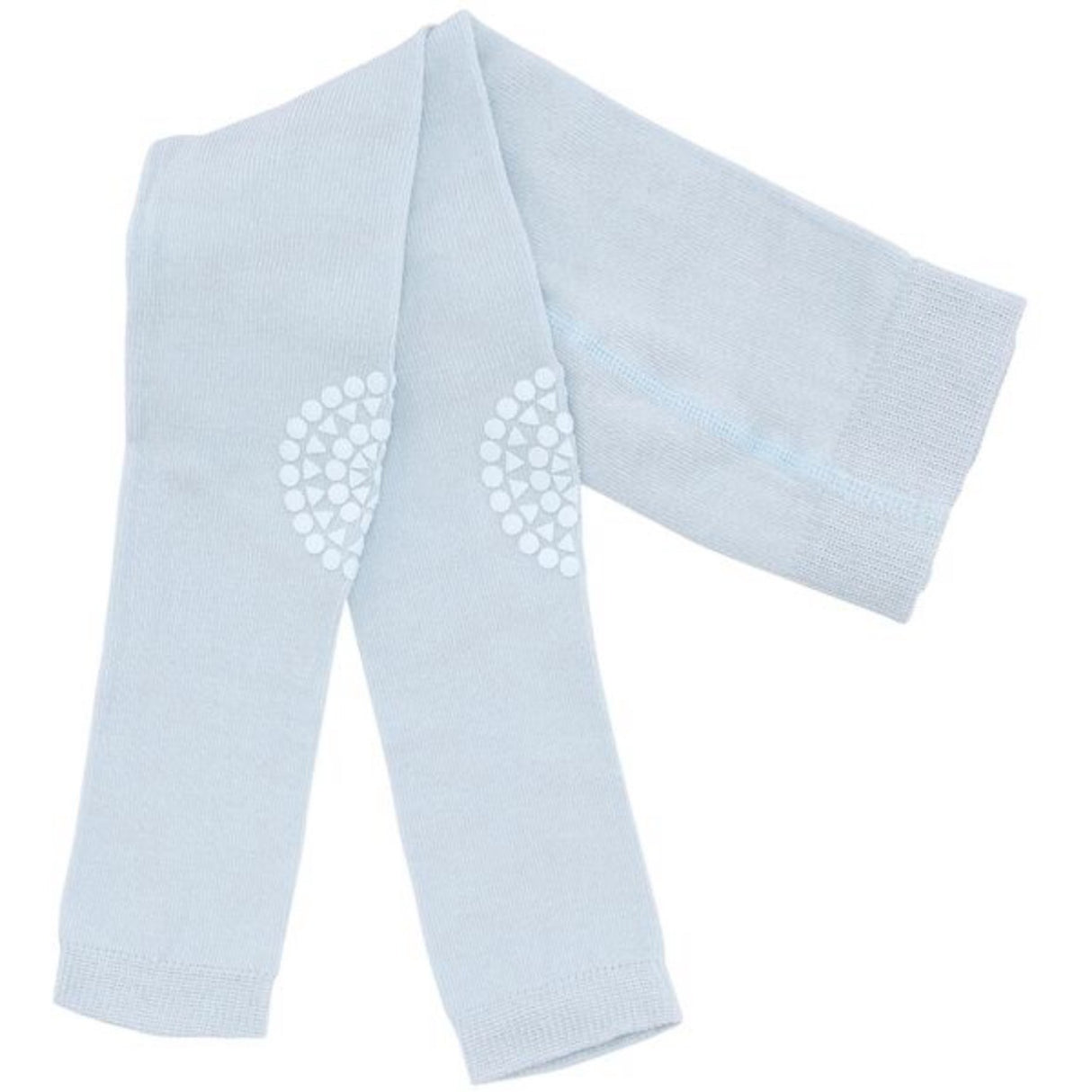 Gobabygo Sky Blue Crawling Leggings Organic Bomull