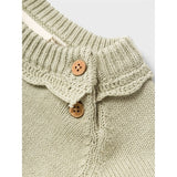 Lil'Atelier Moss Gray Fie Strikk Cardigan 3