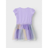 Name It Purple Rose Maud Gabby Tulle Kjole