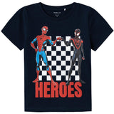 Name It Dark Sapphire Maclin Spiderman T-Shirt