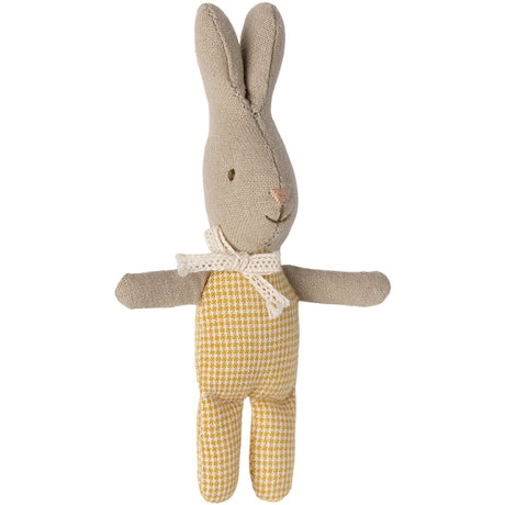 Maileg Rabbit, My - Yellow Check