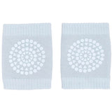 Gobabygo Sky Blue Crawling Knebeskyttere Økologisk Frotté Bomull