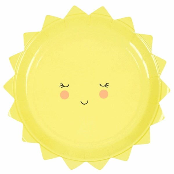 Meri Meri Sun Lille Tallerkener