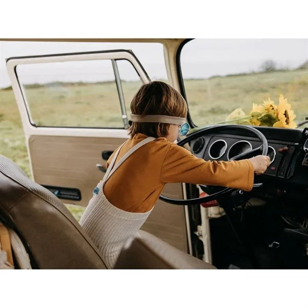 Silly Silas Hippy Footless Tights Cream Blend