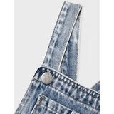 Name It Light Blue Denim Bella Baggy Denim Bib Skort 2