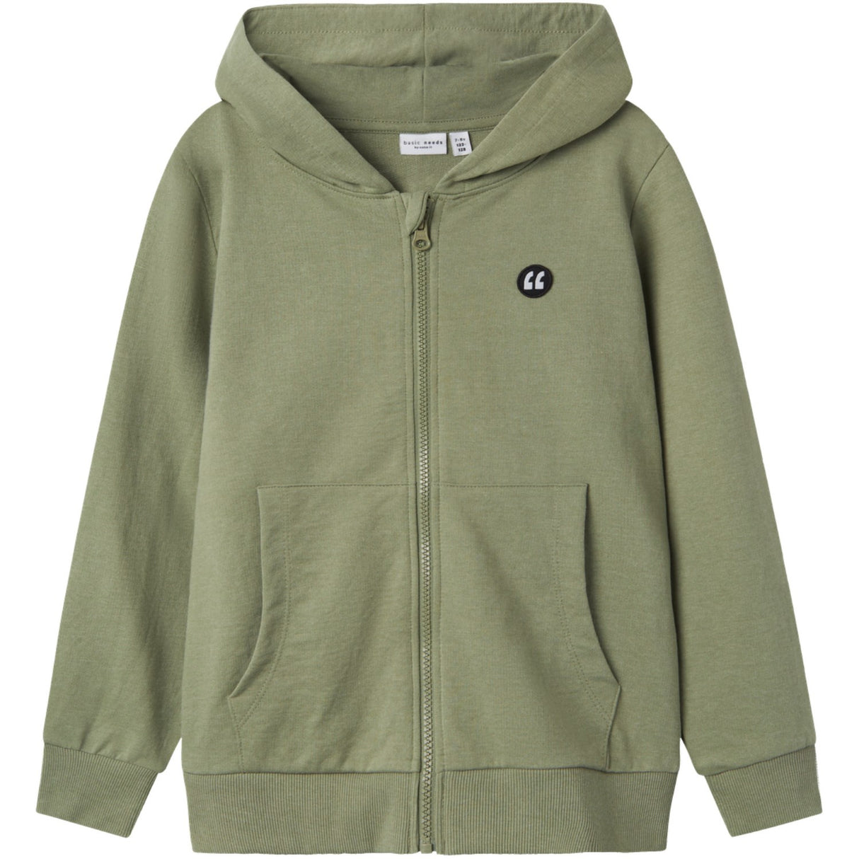 Name It Oil Green Valon Sweat Cardigan