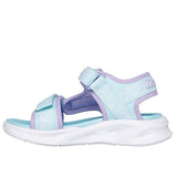 Skechers Sola Glow Sandal Light Blue Lavender