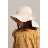 MarMar Fine Cotton Dijon Stripe Alba Long Solhatt 2