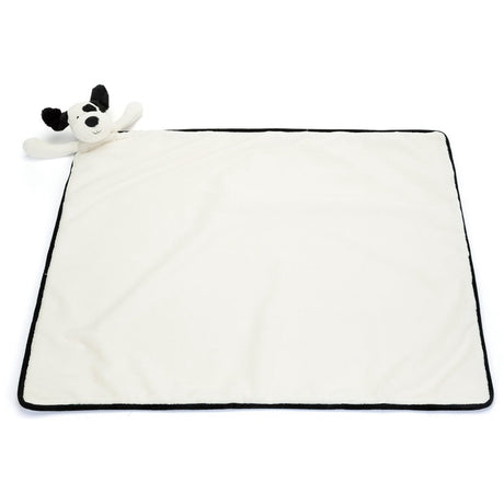 Jellycat Bashful Black & Cream Valp Blankie