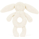 Jellycat Bashful Cream Bunny Ring Rattle