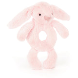Jellycat Bashful Rosa Bunny Ring Rattle