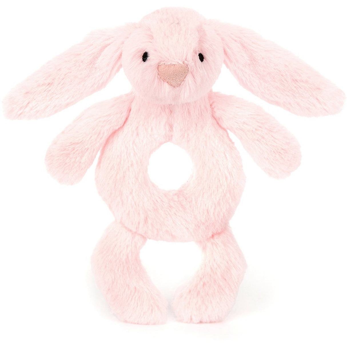 Jellycat Bashful Rosa Bunny Ring Rattle
