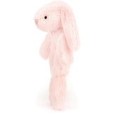 Jellycat Bashful Rosa Bunny Ring Rattle