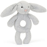 Jellycat Bashful Sølv Bunny Ring Rattle