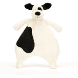 Jellycat Bashful Black & Cream Hvalp Comforter 2