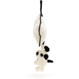 Jellycat Bashful Black & Cream Puppy Musikuro 2