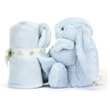 Jellycat Bashful Blue Bunny Soother 5