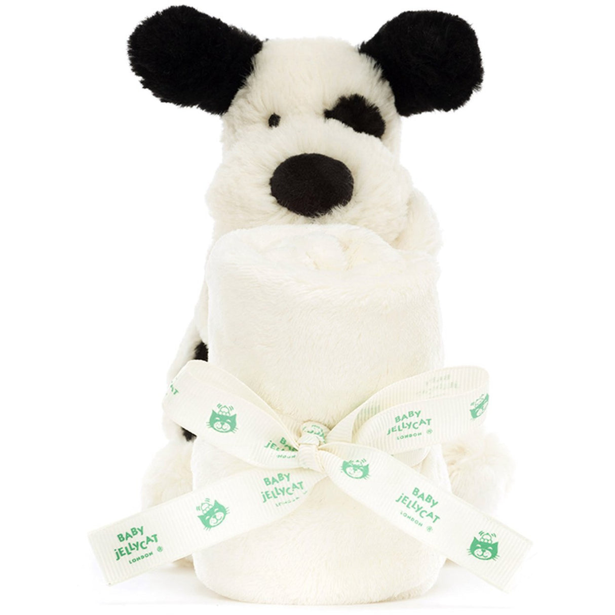 Jellycat Bashful Black & Cream Valp smokk 3