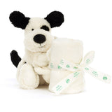 Jellycat Bashful Black & Cream Valp smokk 6