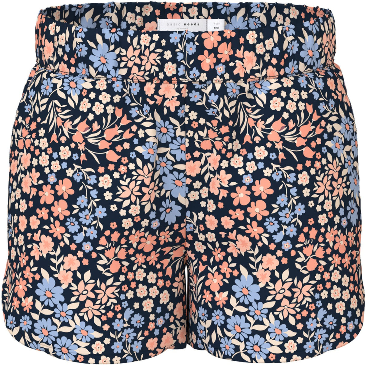 Name It Dark Sapphire Flower Power Vinaya Shorts Noos