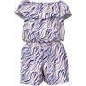 Name It Bright White Zebra Vinaya Playsuit Noos