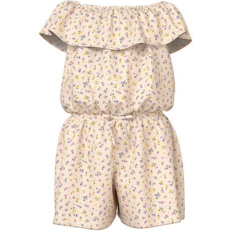 Name It Buttercream Small Flowers Vinaya Playsuit Noos