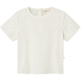 Lil'Atelier Coconut Milk Hirsa Loose T-Shirt